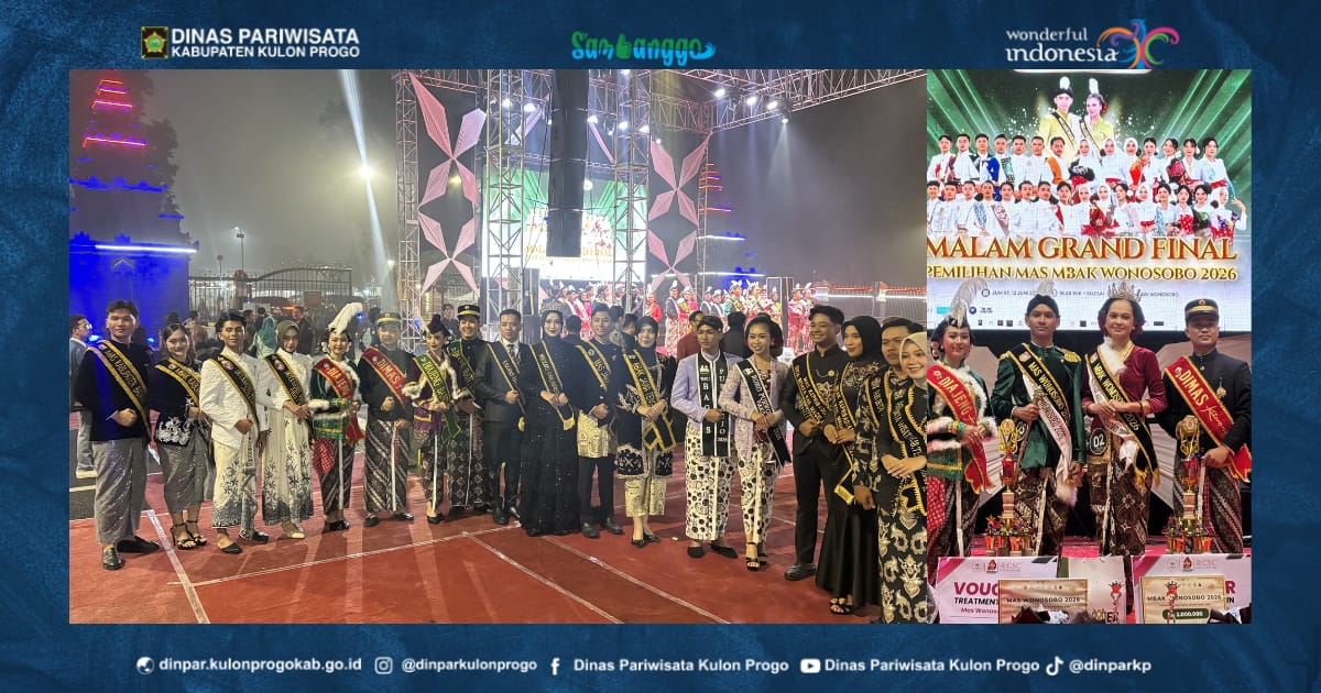 Dimas Diajeng Kulon Progo Hadiri Grand Final Mas Mbak Wonosobo 2026