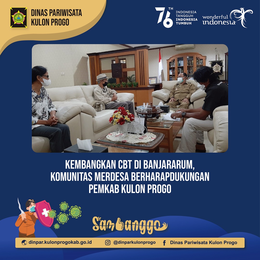 Kembangkan CBT di Banjararum, Komunitas Merdesa Berharap Dukungan Pemkab Kulon Progo